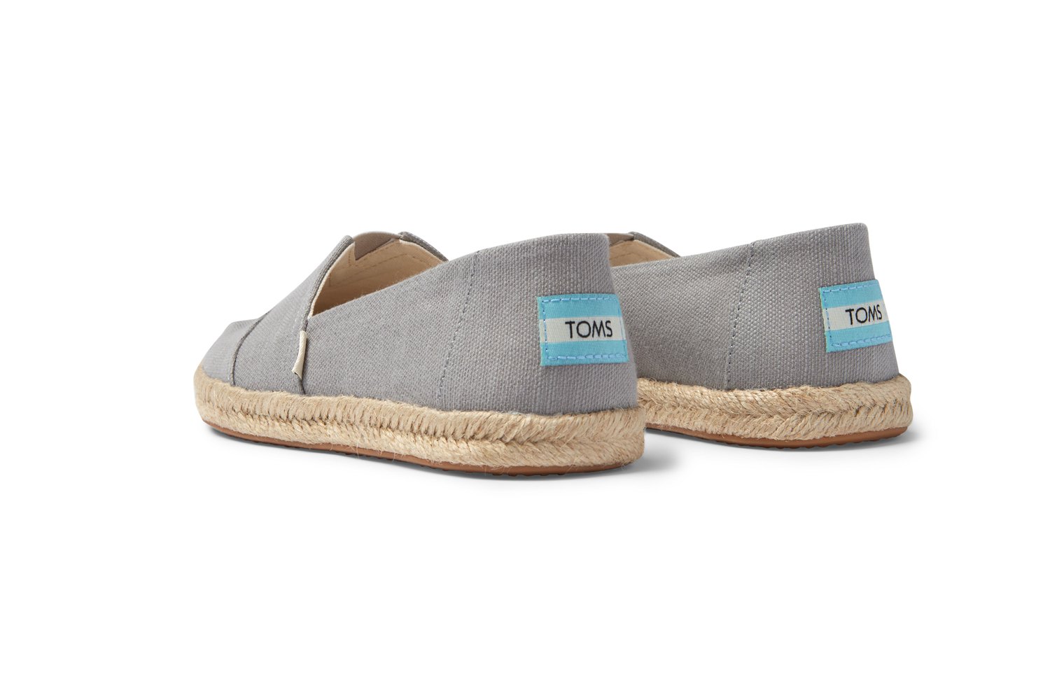 Toms Espadryle Damskie Szare - Alpargata Rope - 95BIHCTOV